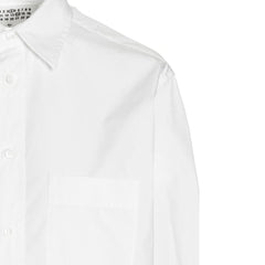 Maison Margiela Camisa longa de popeline Mison Margiela
