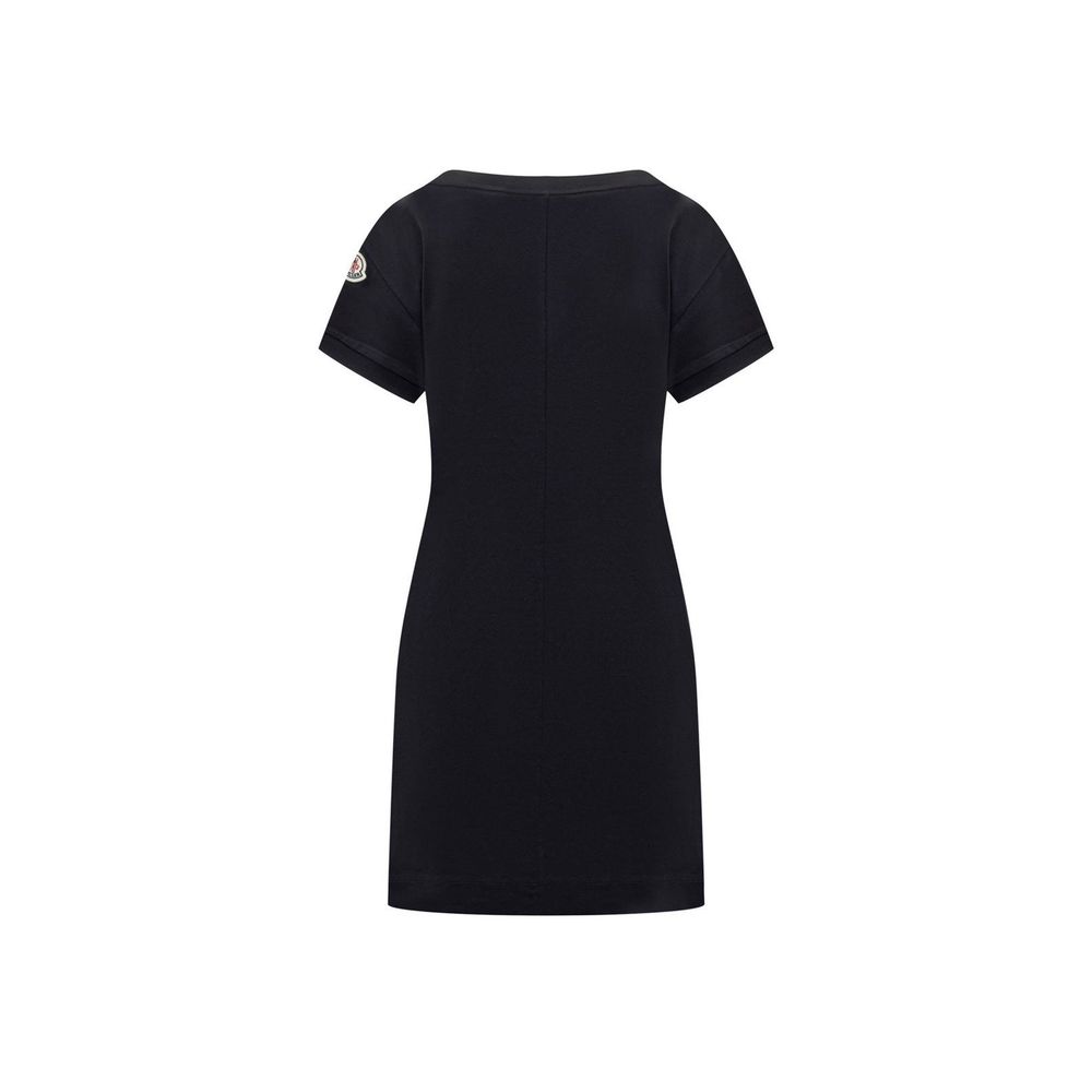 Vestido curto Moncler Cotton Logo