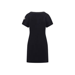 Vestido curto Moncler Cotton Logo
