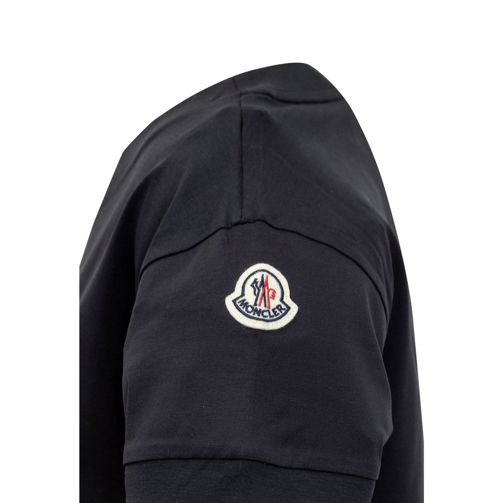 Vestido curto Moncler Cotton Logo