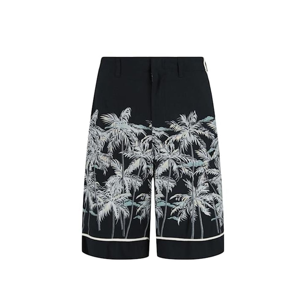 Camisas com estampa de palmeira Palm Angels