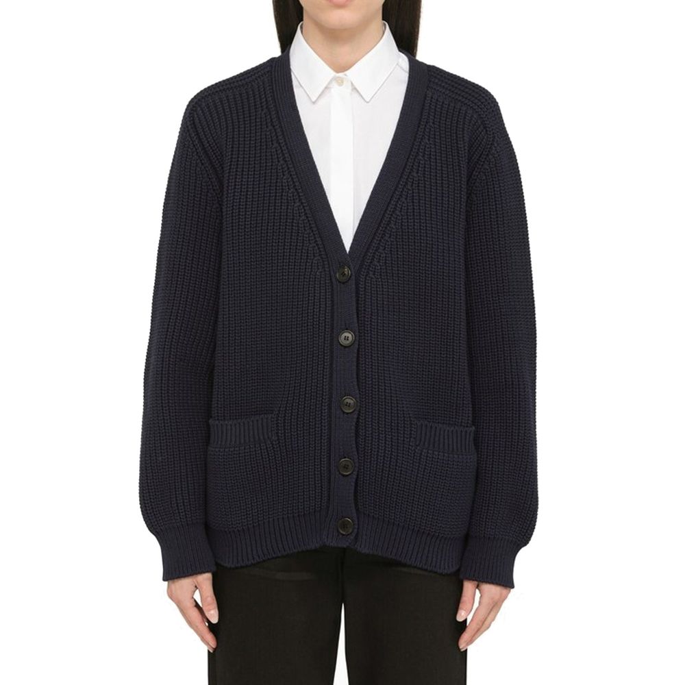 Cardigan de algodão Prada