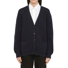 Cardigan de algodão Prada