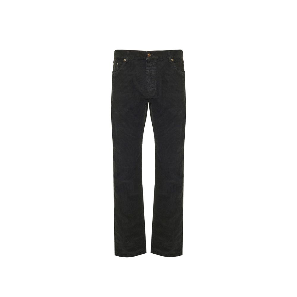 Jeans Saint Laurent Corduroy com perna reta