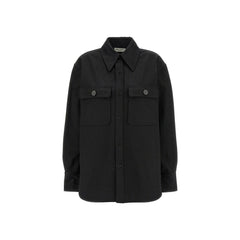 Camisa de algodão Saint Laurent