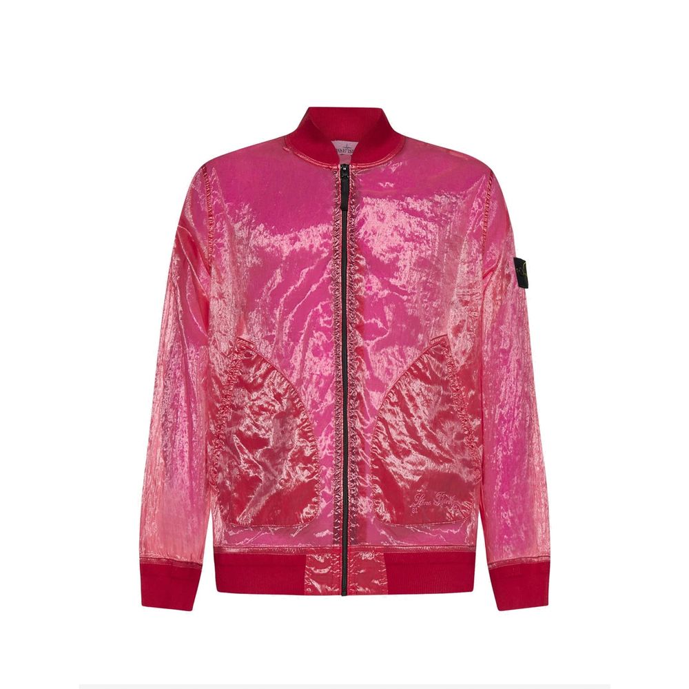 Jaqueta Bomber Semitransparente Stone Island