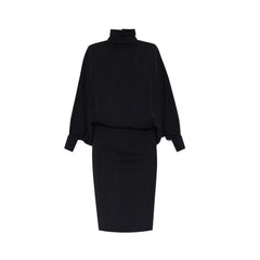 Vestido de lã Saint Laurent