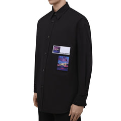Camisa Valentino Garavani Water Nights Patches