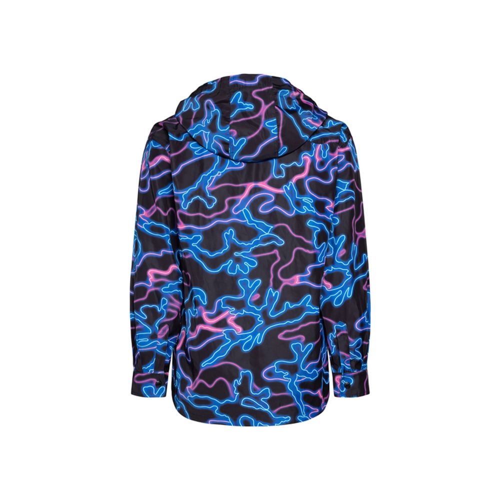 Jaqueta com capuz estampada Valentino