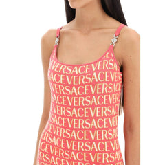 Vestido de malha Versace