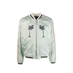 Jaqueta acolchoada com logotipo Palm Angels