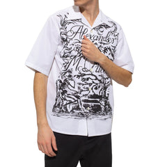 Camisa de manga curta Alexander McQueen