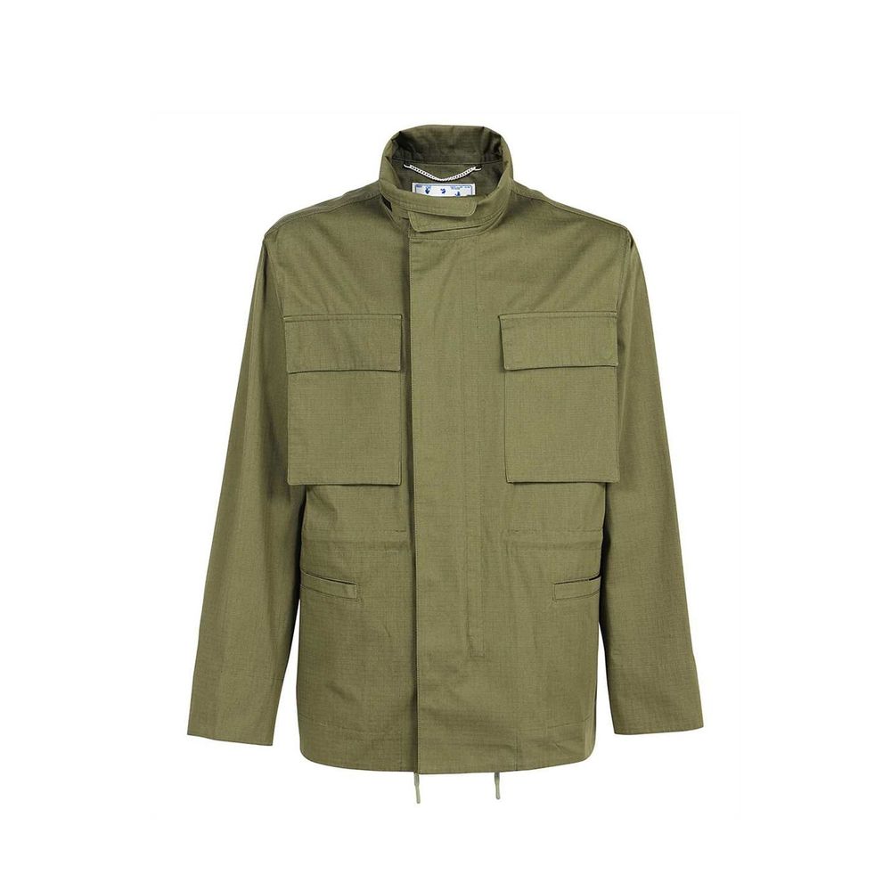 Jaqueta de algodão Off-White Arrow Field