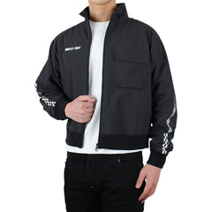 Jaqueta corta-vento com logotipo MONCLER GENIUS