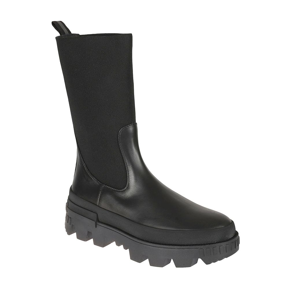 Botas de couro Moncler