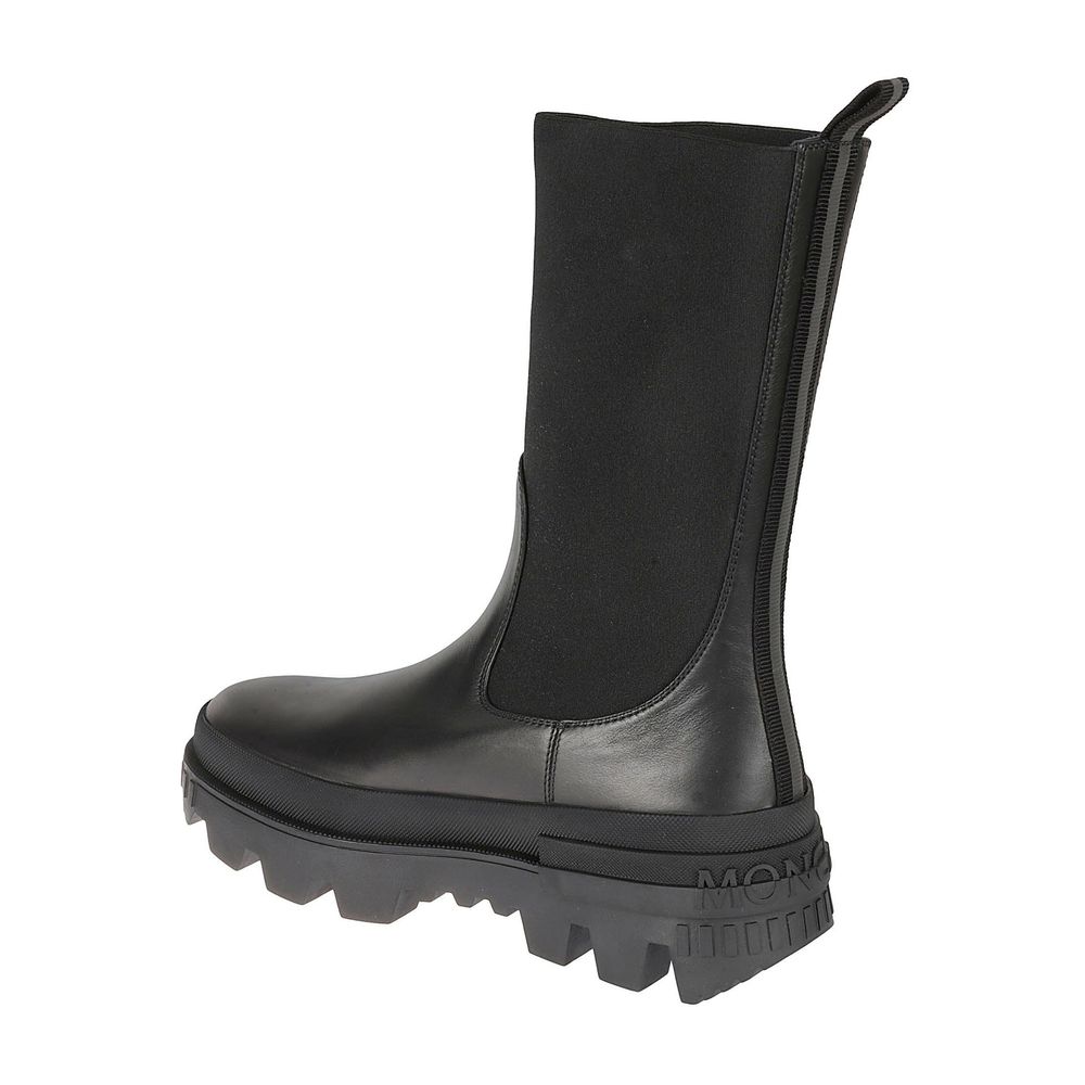 Botas de couro Moncler