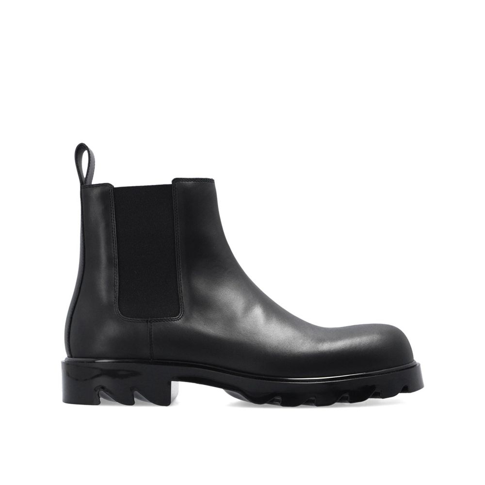Botins de couro Bottega Veneta