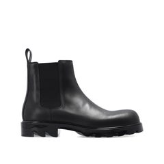 Botins de couro Bottega Veneta