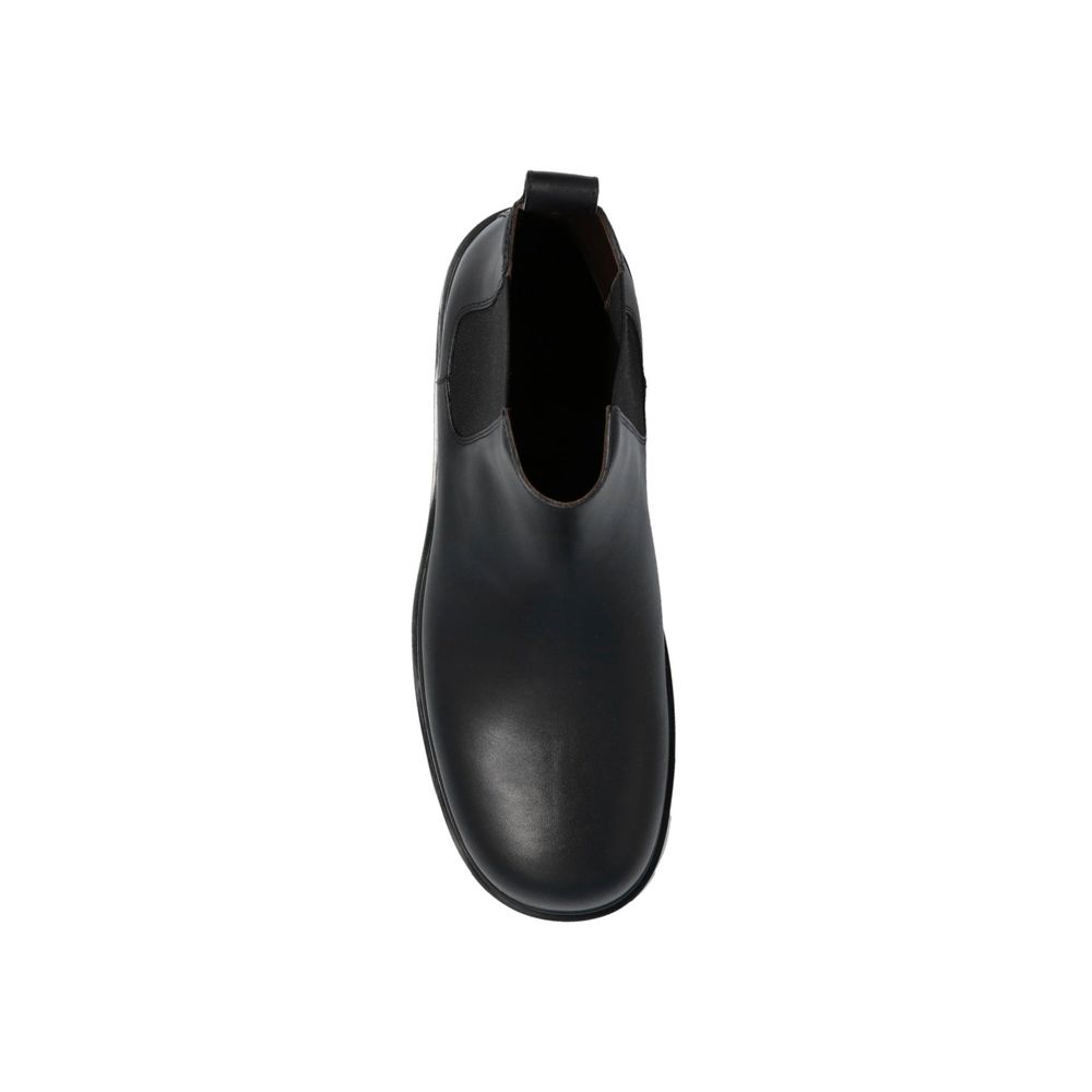 Botins de couro Bottega Veneta