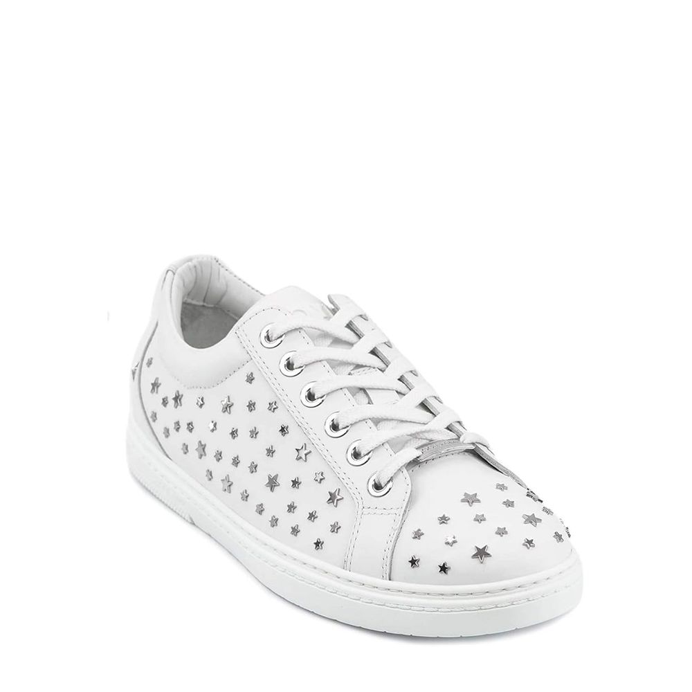 Tênis de couro Jimmy Choo Cash Star