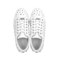 Tênis de couro Jimmy Choo Cash Star