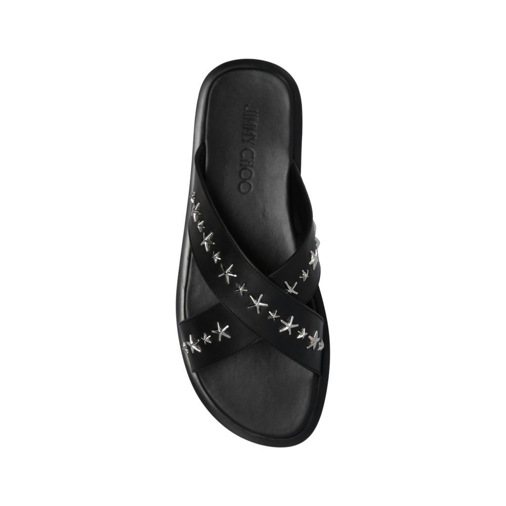 Sandálias de couro Jimmy Choo Palmo