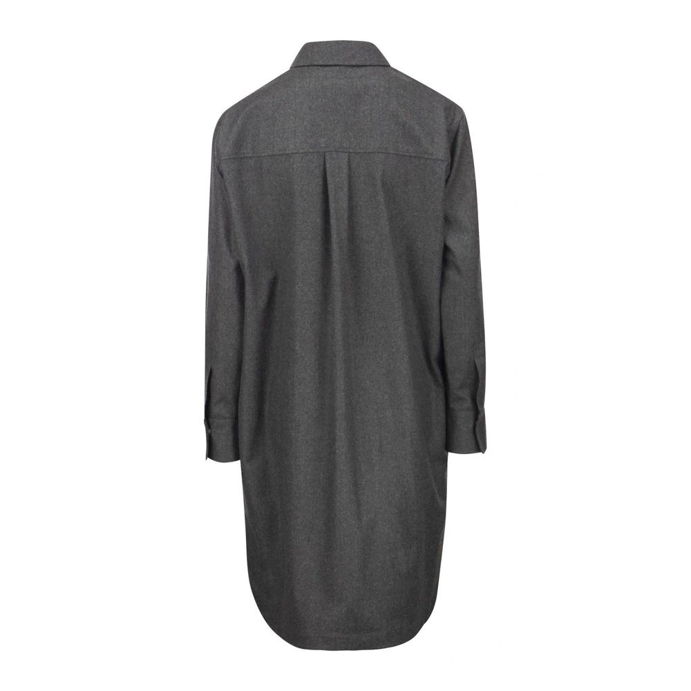 Vestido de lã Brunello Cucinelli