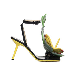 Sandálias de couro Loewe Petal Monstera