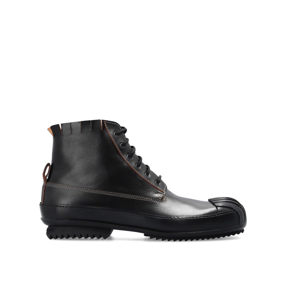 Tênis de cano alto de couro Maison Margiela