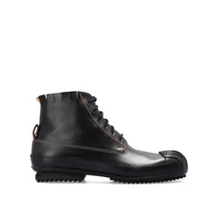 Tênis de cano alto de couro Maison Margiela