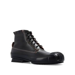 Tênis de cano alto de couro Maison Margiela