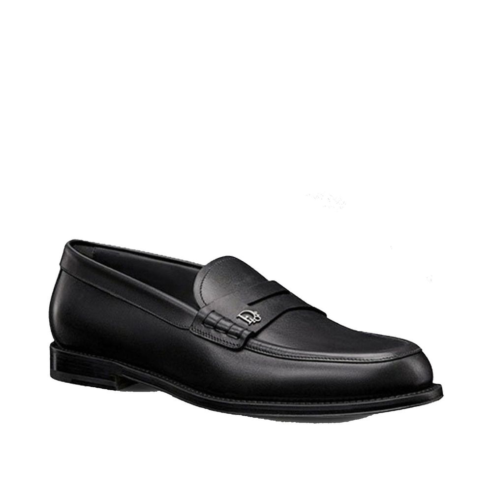 Mocassins de couro Dior