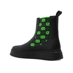Botas de couro Gucci GG