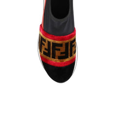 Tênis com logotipo Fendi