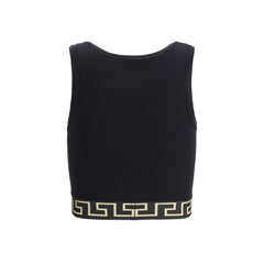 Top Versace Greca com borda