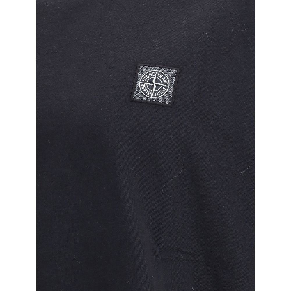 Camiseta Stone Island com patch de logotipo