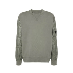 Suéter de algodão verde da CP Company