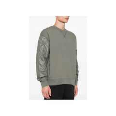 Suéter de algodão verde da CP Company
