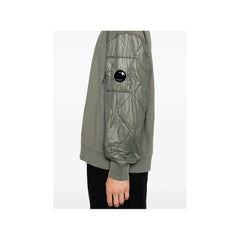 Suéter de algodão verde da CP Company