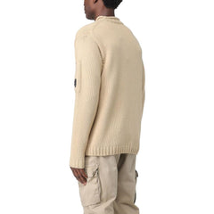 Suéter de lã bege da CP Company