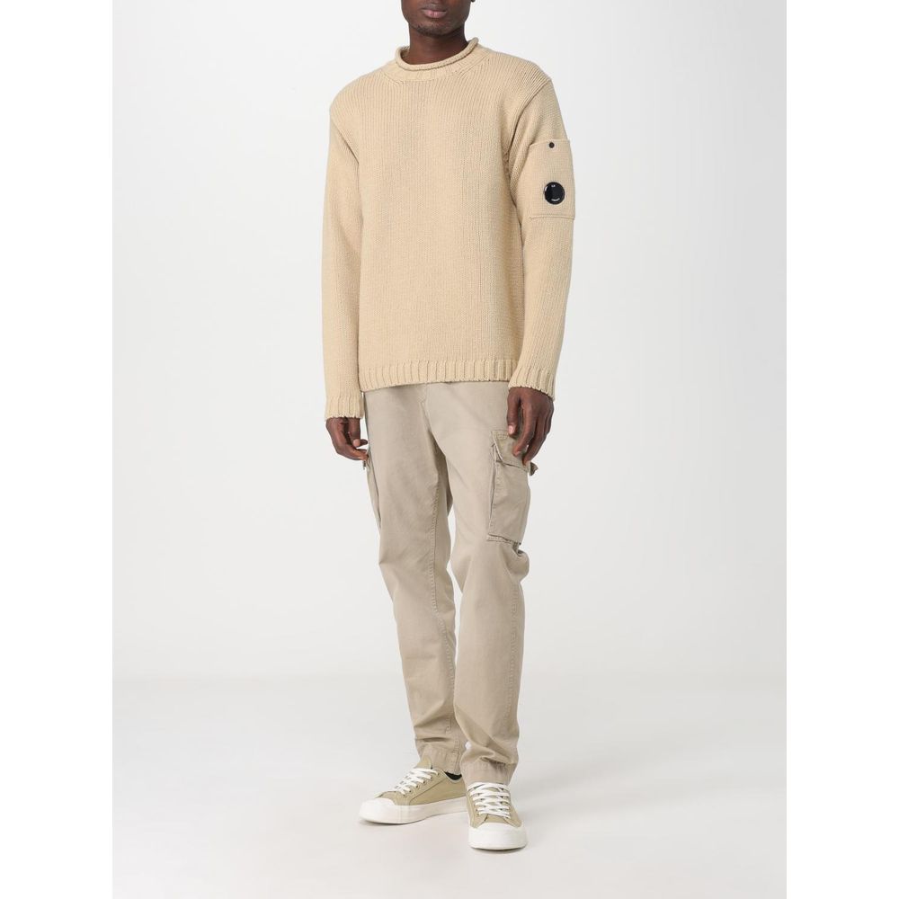 Suéter de lã bege da CP Company