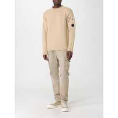 Suéter de lã bege da CP Company