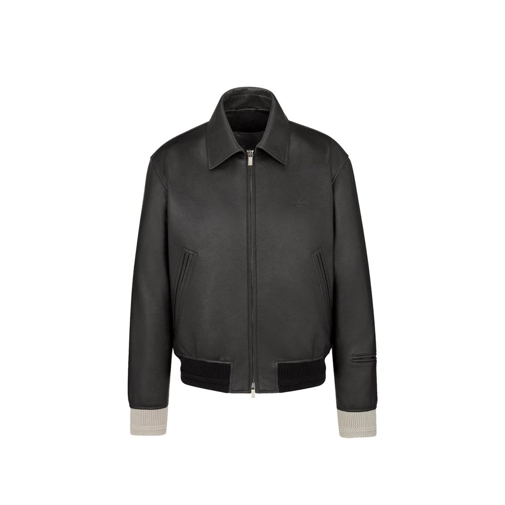 Jaqueta de couro Dior Christian Couture