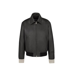 Jaqueta de couro Dior Christian Couture