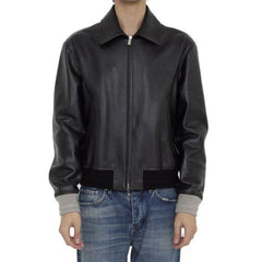 Jaqueta de couro Dior Christian Couture