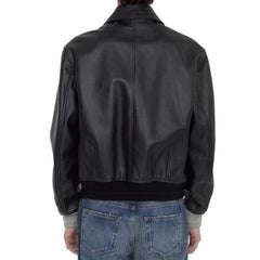 Jaqueta de couro Dior Christian Couture