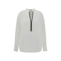 Blusa de seda Brunello Cucinelli