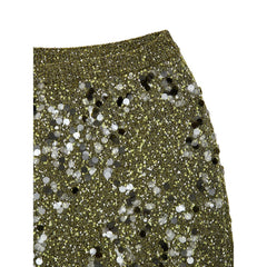 Gucci Green Viscose Skirt