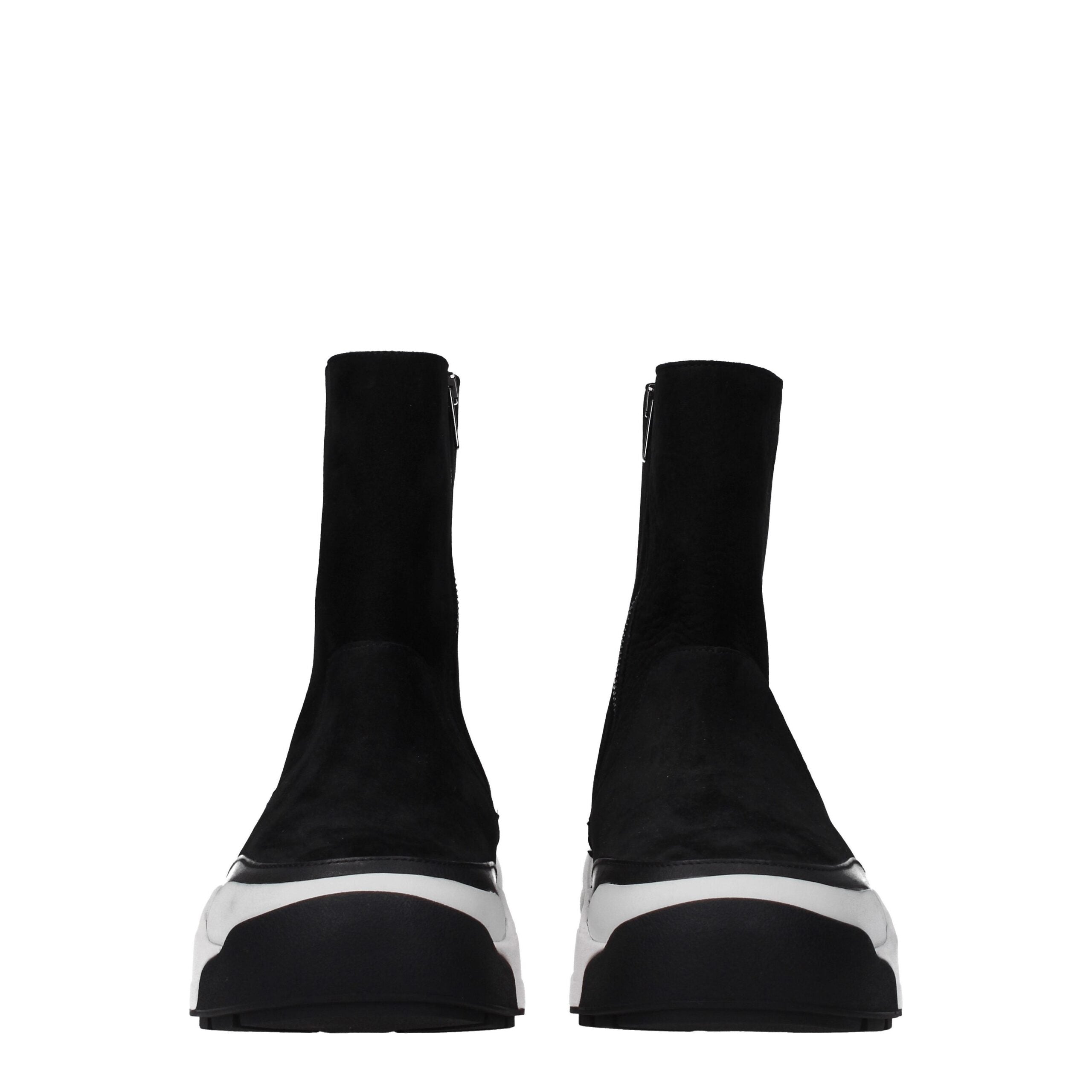 Kenzo Black Leather Ankle