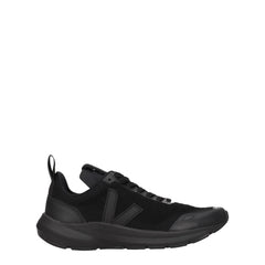 Veja Black Fabric Sneakers
